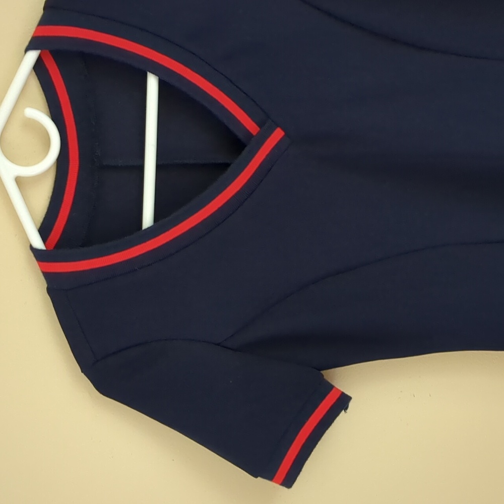 XS Shein Blue And Red Dress - Picture 3 of 13